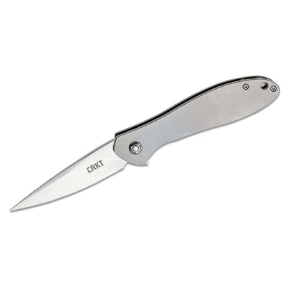 CRKT Eros Flat Handle 2.84" AUS8 IKBS Folding Knife - Ken Onion Design - K456XXP