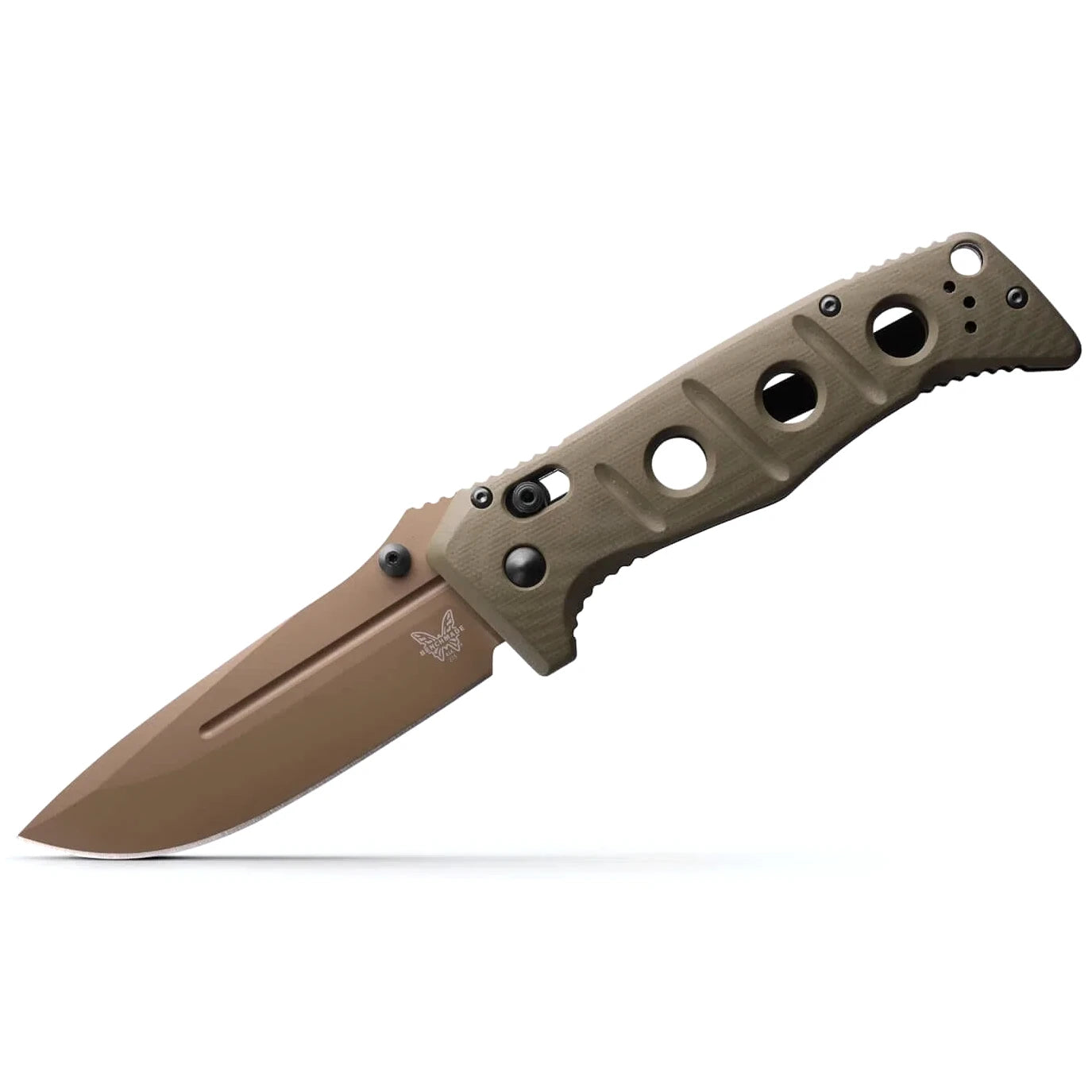Benchmade 275FE-04 Adamas 3.82" Magnacut Flat Earth/OD G10 Folding Knife