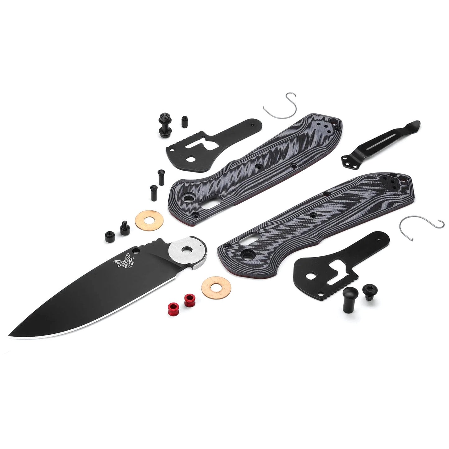 Benchmade 560BK-1 Freek AXIS 3.6" CPM-M4 Black Folding Knife with G10 Handle