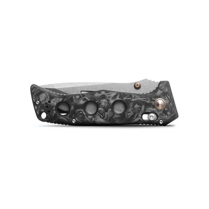 Benchmade 275-05 Adamas 3.82" Magnacut Marbled Carbon Fiber Folding Knife