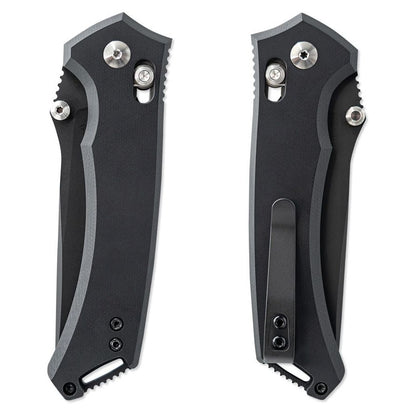 Toor Knives Draper Crossbar Lock 3.5" CPM Magnacut SOCOM Black G10 Folding Knife