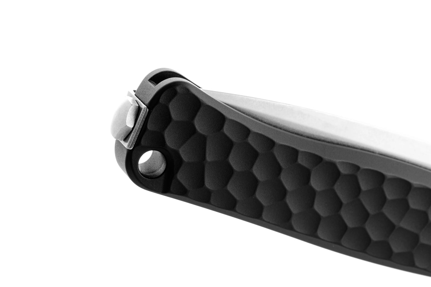 LionSteel Emmet 2.83" Magnacut Black Aluminium Integral Folding Knife EM01A BS