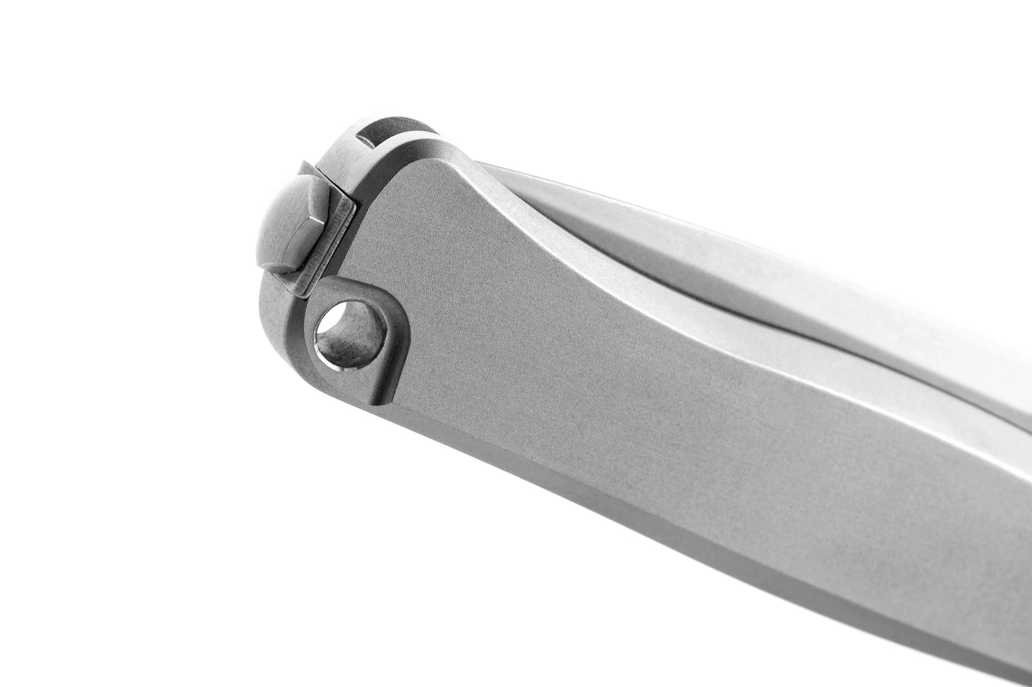 LionSteel Emmet 2.83" Magnacut Flat Titanium Integral Folding Knife EM01 FL