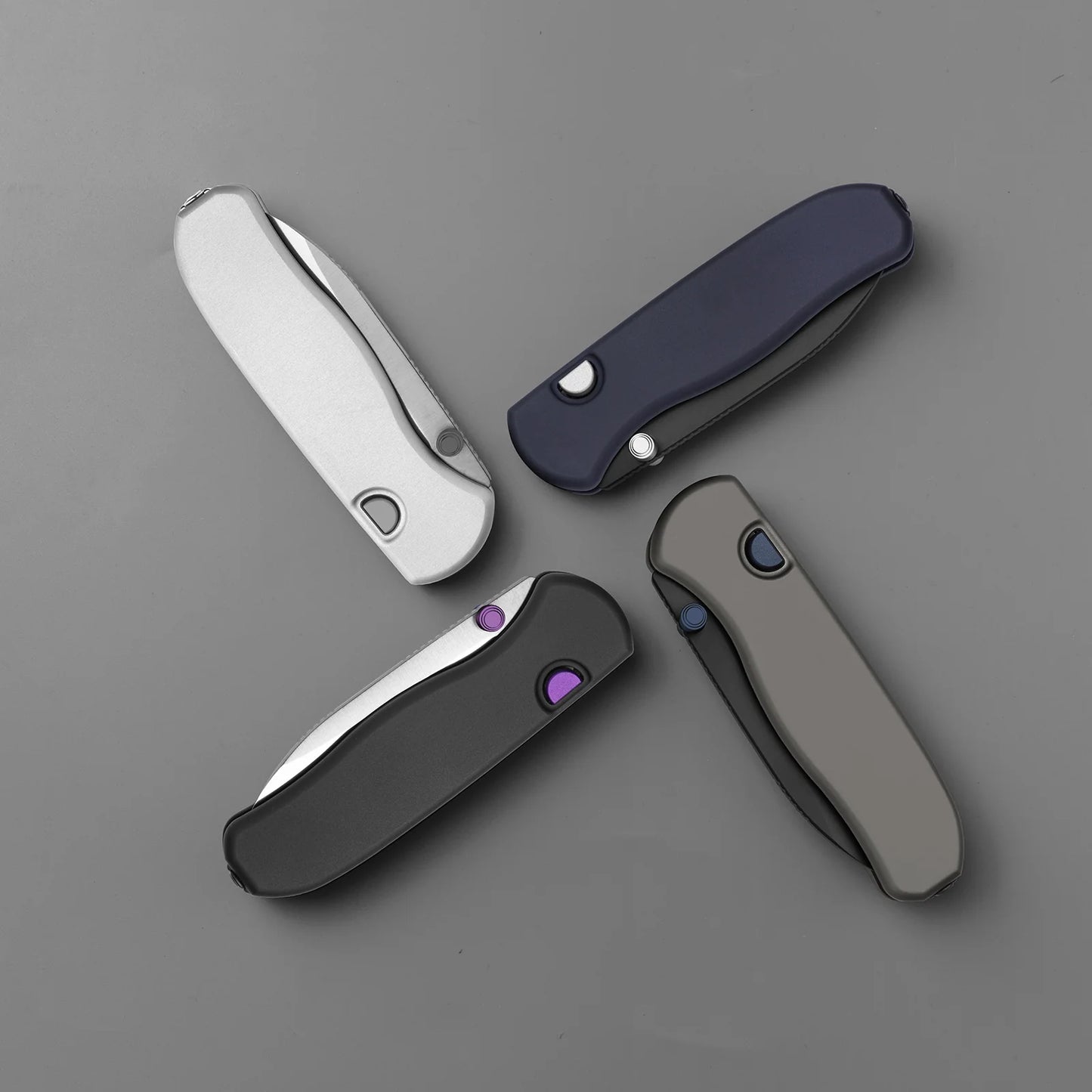 Kizer Drop Bear Zero 3.1" Elmax Black Aluminium Folding Knife Ki3619BDA3