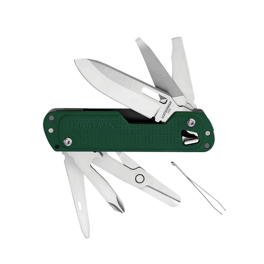 Leatherman Free T4 Evergreen 3.6" Magnetic Locking Multi Tool