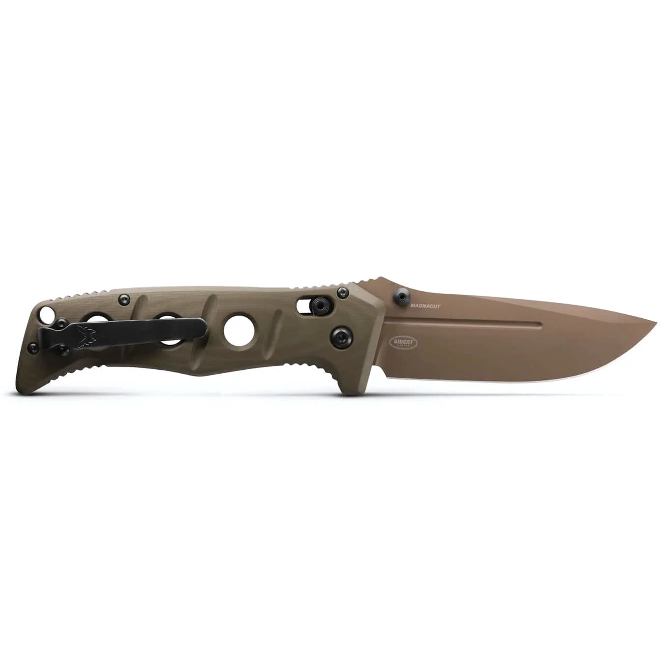 Benchmade 275FE-04 Adamas 3.82" Magnacut Flat Earth/OD G10 Folding Knife