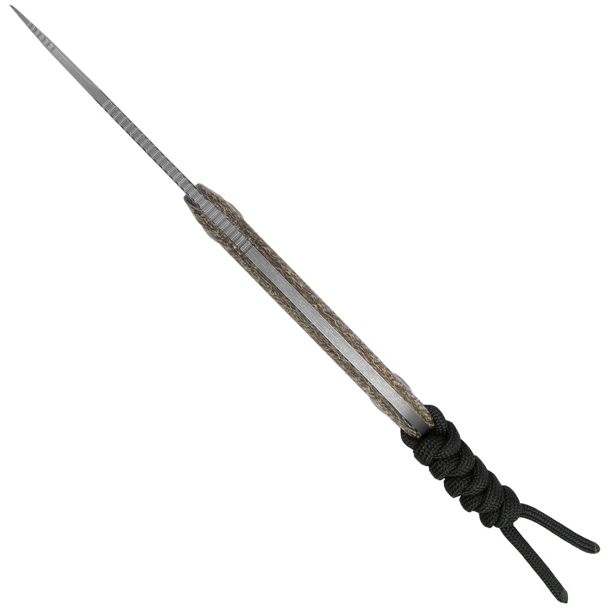 Kizer Drop Bear 2.6" Sandvik 14C28N Burlap Micarta Compact Fixed Blade Knife 1094A1