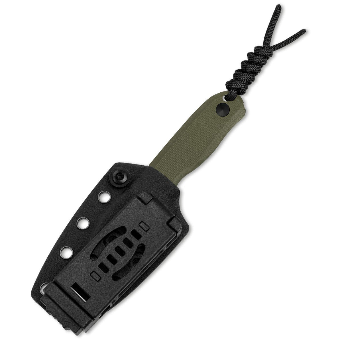 Kizer Drop Bear 2.6" AEB-L Olive Green G10 Compact Sheepsfoot Fixed Blade Knife 1093A1