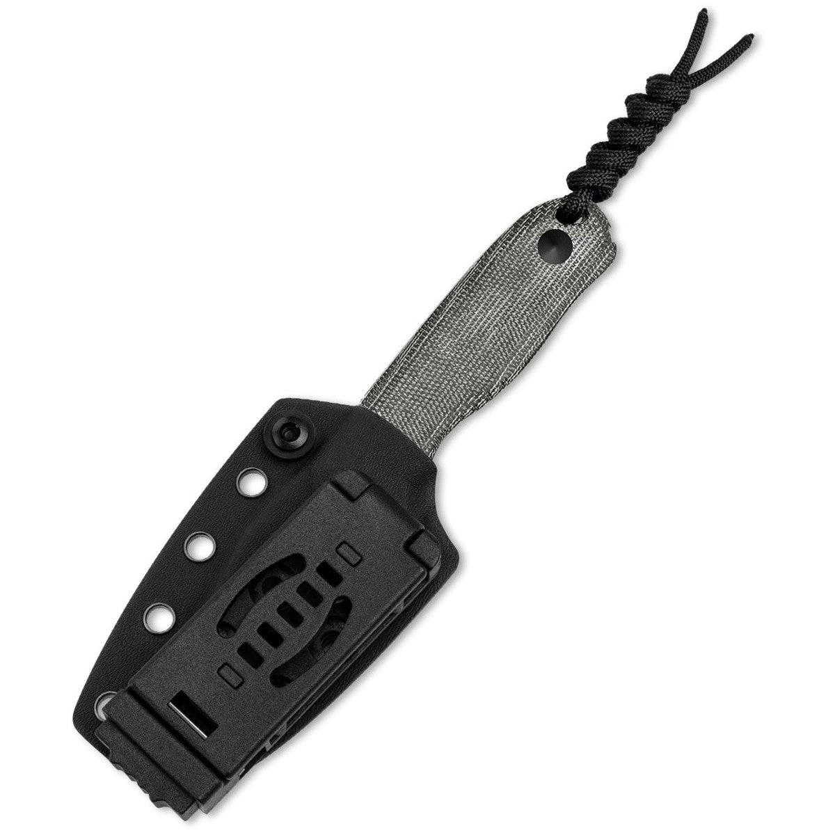 Kizer Drop Bear 2.6" AEB-L Black Stonewash Micarta Compact Fixed Blade Knife 1092A1