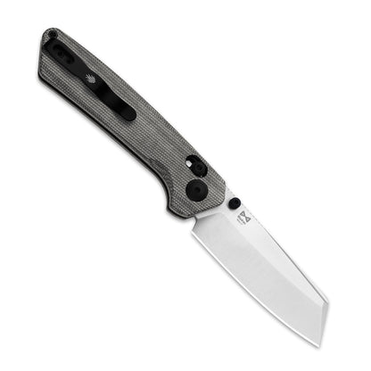 Kizer Madrac Clutch-Lock 3.06" Nitro-V Norplex UltreX Micarta Folding Knife V3693A3