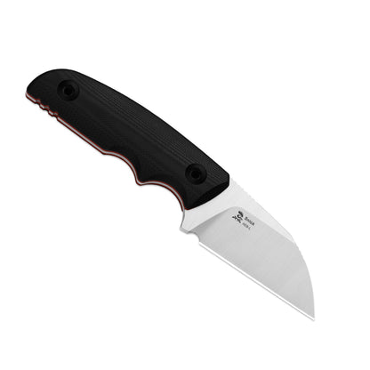 Kizer Snick 2.68" AEB-L Black/Red G10 Compact Fixed Blade Knife 1085A1