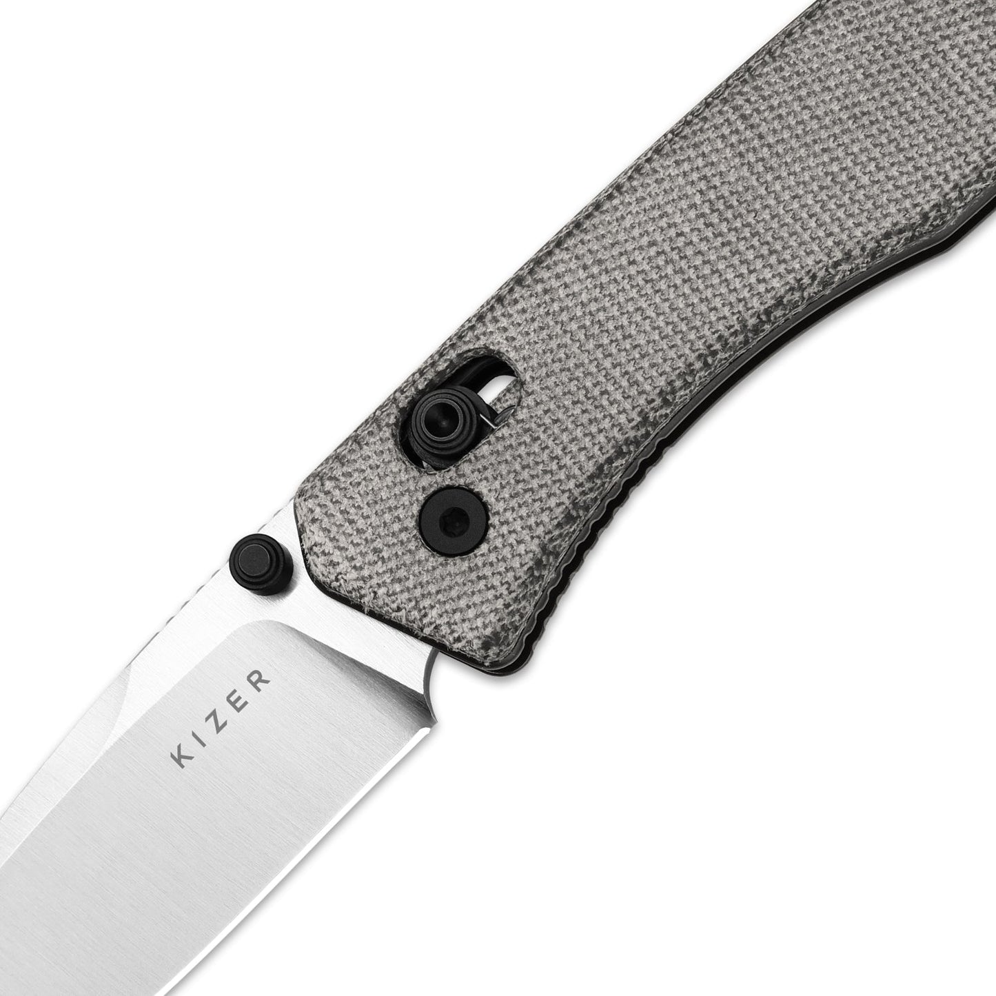 Kizer Aegis 2.8" AEB-L Norplex UltreX Micarta Clutch-Lock Folding Knife V3774A1