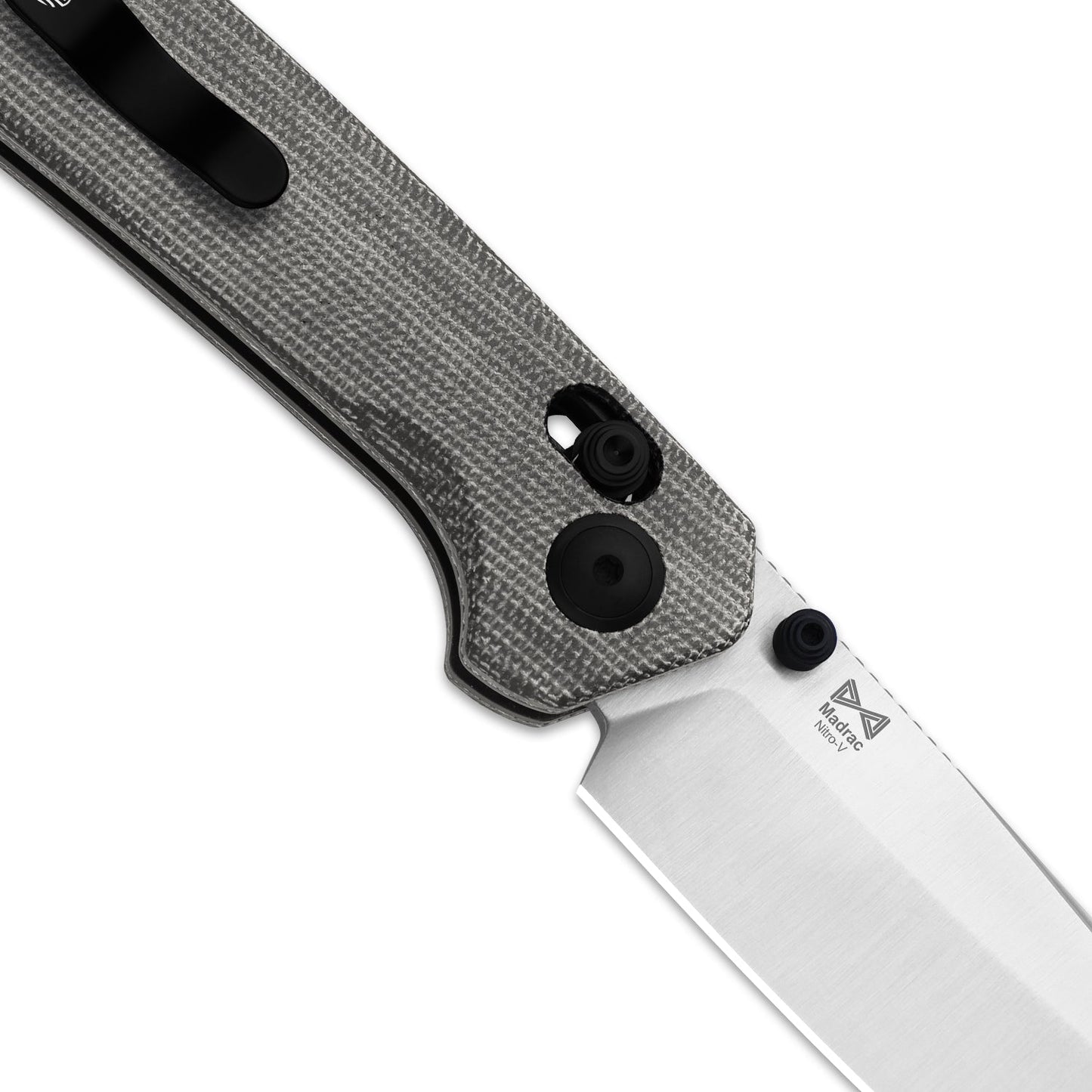 Kizer Madrac Clutch-Lock 3.06" Nitro-V Norplex UltreX Micarta Folding Knife V3693A3