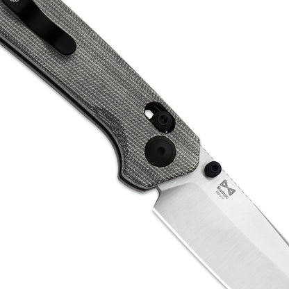 Kizer Madrac Clutch-Lock 3.06" Nitro-V Norplex UltreX Micarta Folding Knife V3693A3