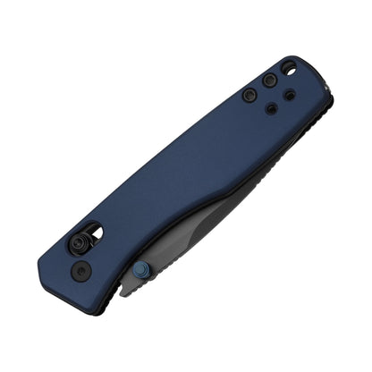 Kizer Aegis 2.8" AEB-L Matte DLC Blue Aluminium Clutch-Lock Folding Knife V3774A3