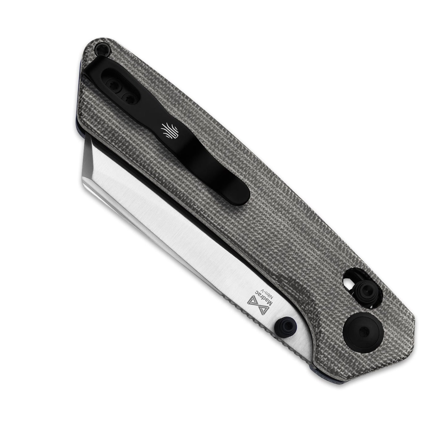 Kizer Madrac Clutch-Lock 3.06" Nitro-V Norplex UltreX Micarta Folding Knife V3693A3