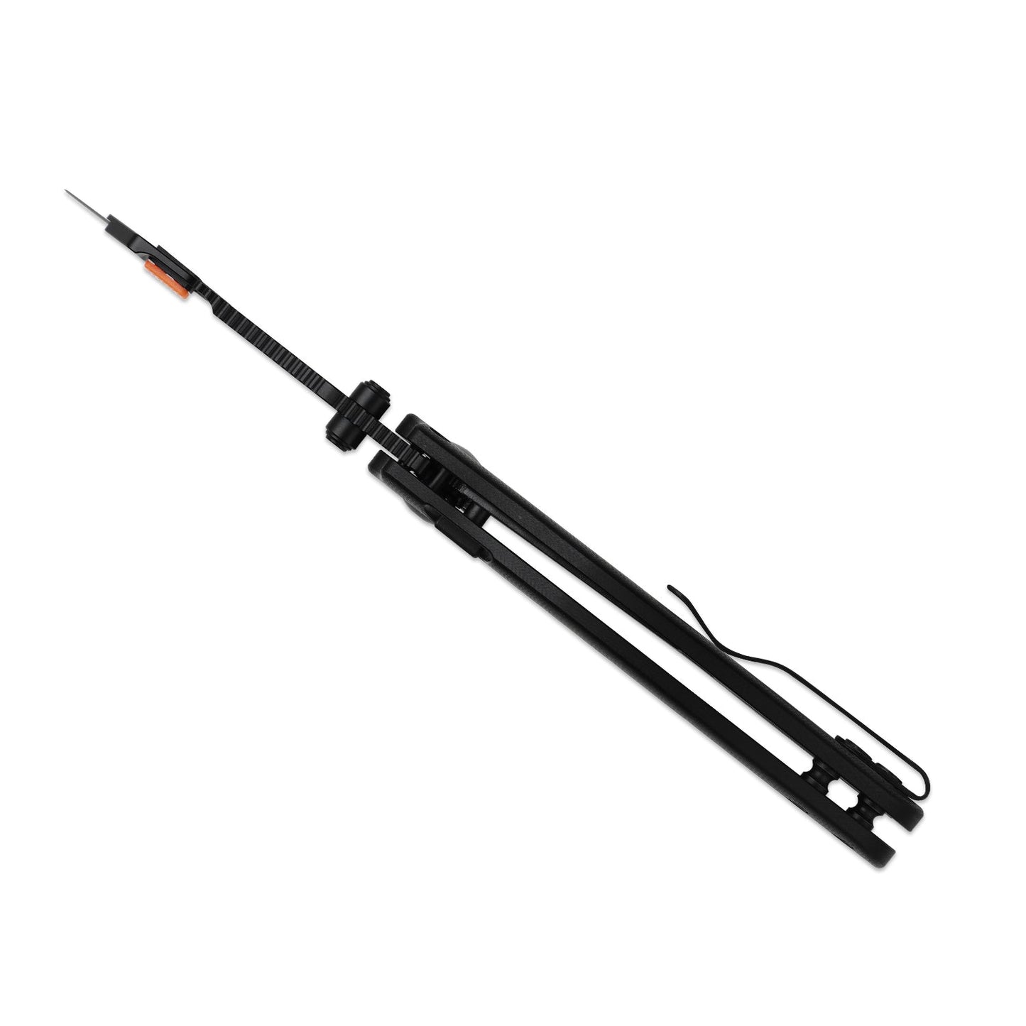 Kizer Sheepdog Utility 2.8" CO1C UTI 2 Black G10 Button-Lock Replaceable-Blade Folding Knife V3488.29JNA3