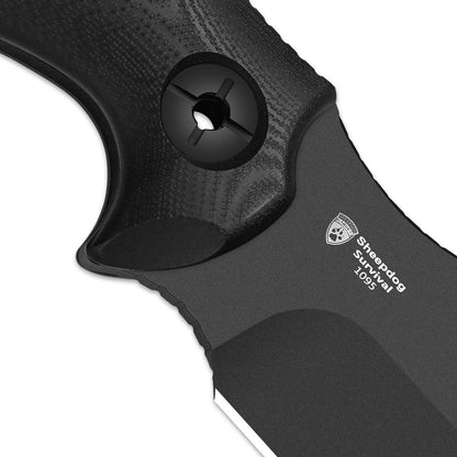 Kizer Sheepdog Survival 5.28" 1095 Black G10 Fixed Blade Knife 1105A3