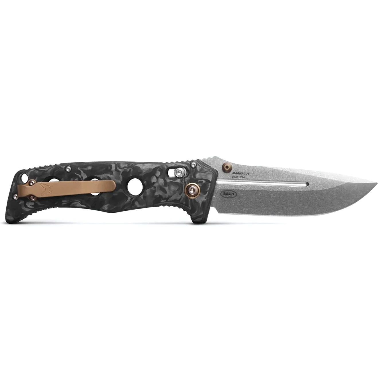 Benchmade 275-05 Adamas 3.82" Magnacut Marbled Carbon Fiber Folding Knife