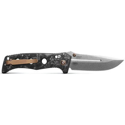 Benchmade 275-05 Adamas 3.82" Magnacut Marbled Carbon Fiber Folding Knife