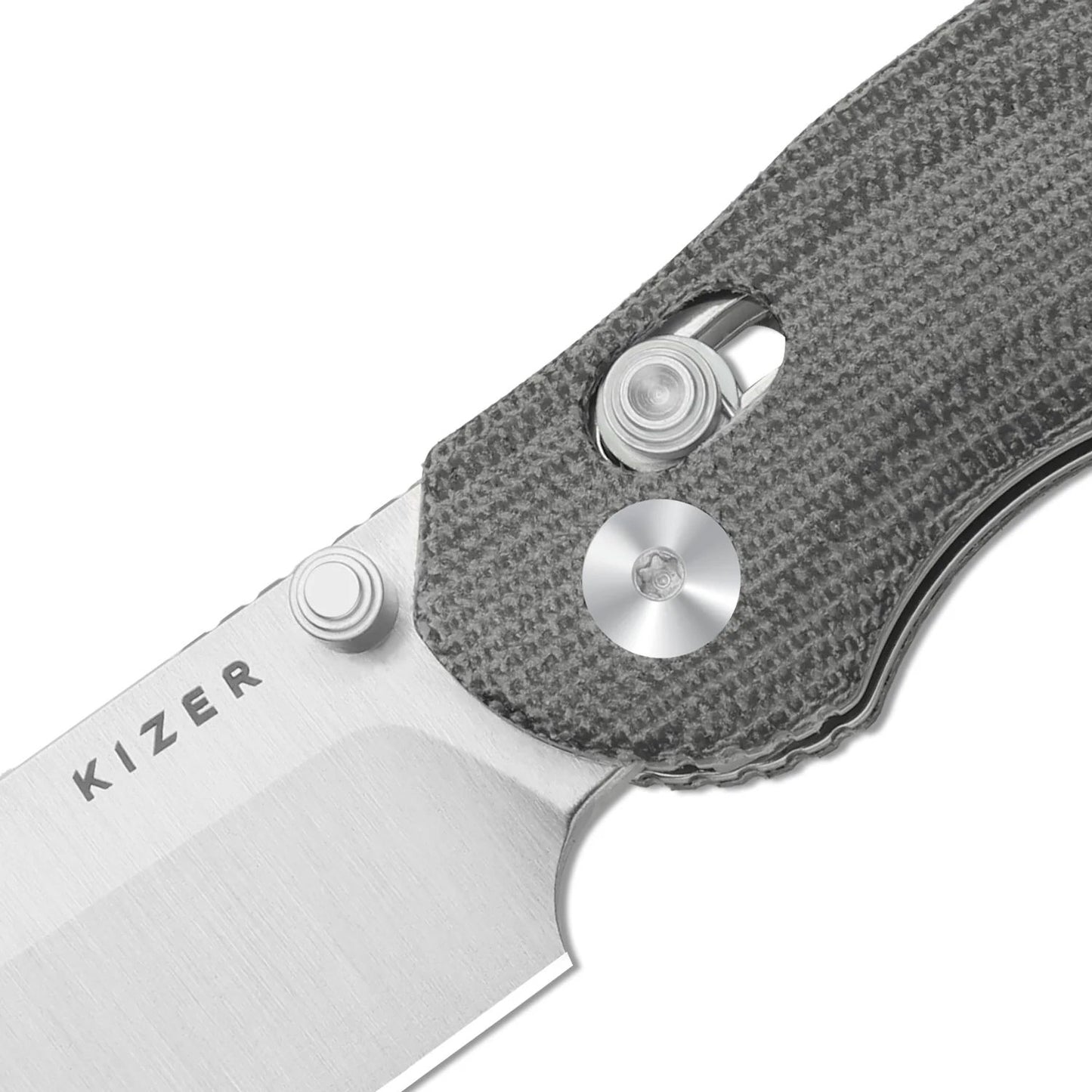 Kizer Phoca 2.9" AEB-L Norplex UltreX Micarta Clutch-Lock Folding Knife V3780A3
