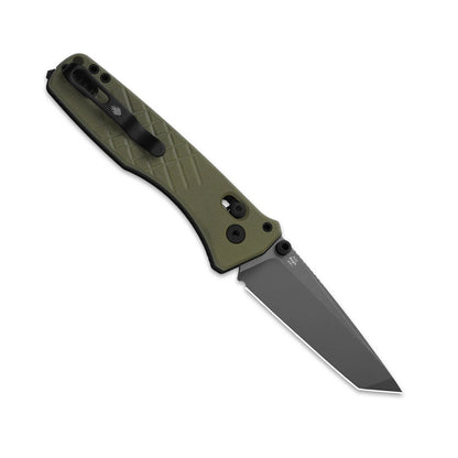 Kizer Aegis T 3.21" AEB-L Olive Green G10 Clutch-Lock Rescue Folding Knife V3774CTA2