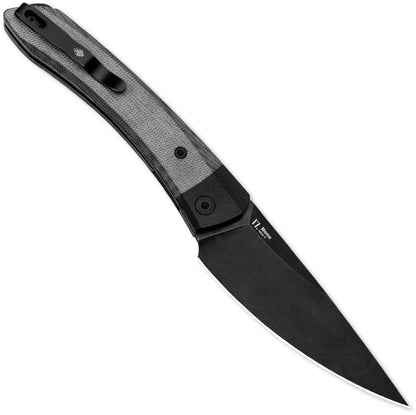 Kizer Momo 4.11" Nitro-V G10 Micarta Folding Knife by Vladimir Legachev V4663A1