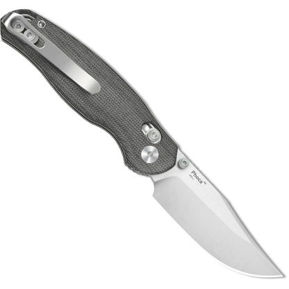 Kizer Phoca 2.9" AEB-L Norplex UltreX Micarta Clutch-Lock Folding Knife V3780A3