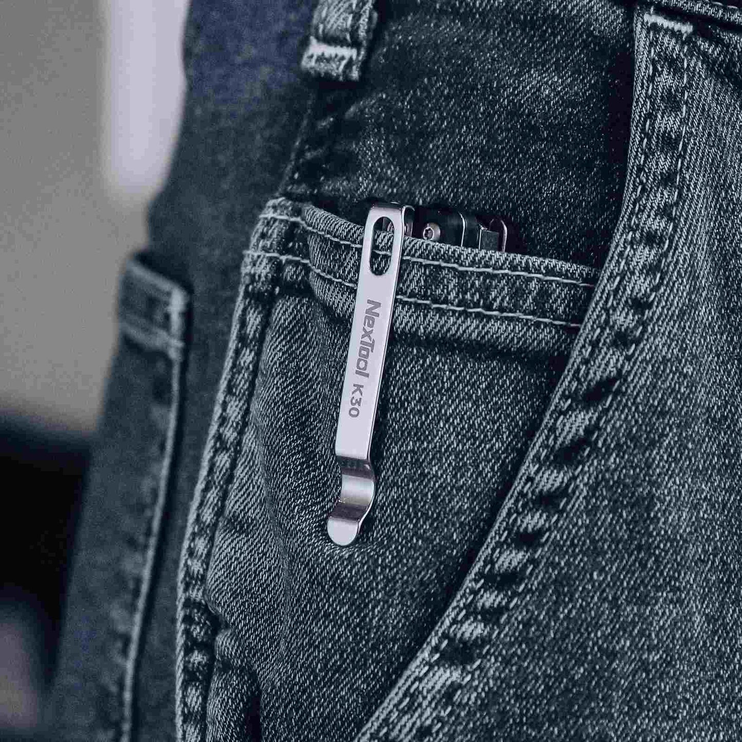 NexTool Knight K30 Sandvik 14C28N Axis-Lock Multi-Tool 11 Functions with S2 Bit Kit