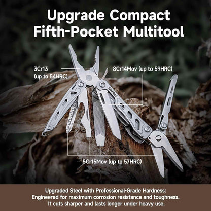 NexTool Mini Flagship F12 Blue Compact Multi-Tool with 15 Functions NE20410D