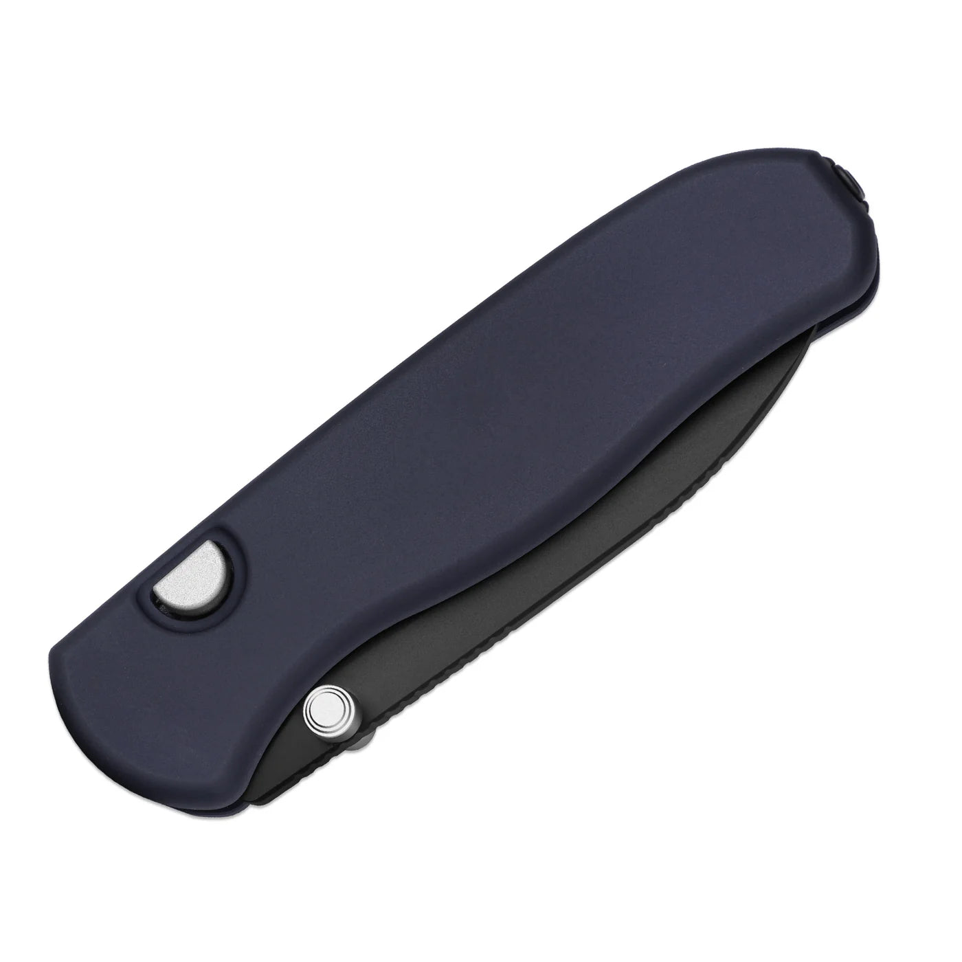 Kizer Drop Bear Zero 3.1" M390 DLC Ultra Dark Blue Aluminium Folding Knife Ki3619BDA2