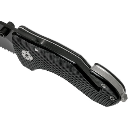 Boker Magnum Compact Rescue 2.375" Folding Knife with Belt Cutter and Glass Breaker 01MB456