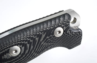 LionSteel M7 7.09" Sleipner Micarta Fixed Blade Knife with Kydex Sheath
