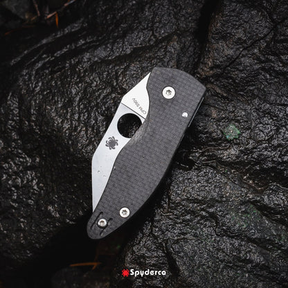 Spyderco MicroJimbo Sprint Run 2.45" CPM S90V Carbon Fiber Folding Knife C264CFP