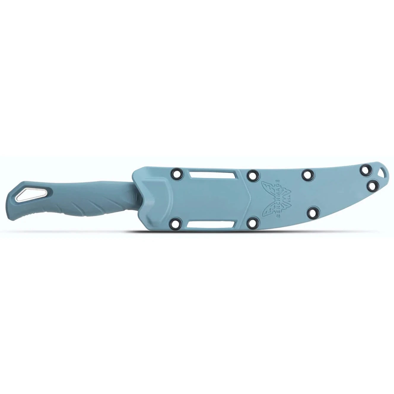 Benchmade 18030 Fishcrafter 5" CPM-Magnacut Blue Santoprene Fixed Blade Knife