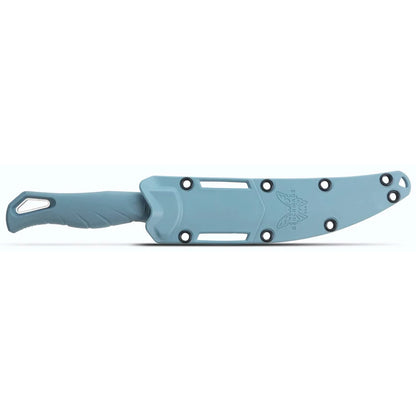Benchmade 18030 Fishcrafter 5" CPM-Magnacut Blue Santoprene Fixed Blade Knife