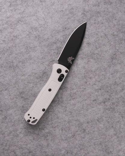 Benchmade 533BK-1 Mini Bugout 2.82" CPM-S30V Folding Knife with White Grivory Handle