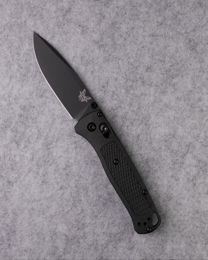 Benchmade 535BK-2 Bugout 3.24" DLC CPM-S30V Folding Knife with Black CF-Elite Handle