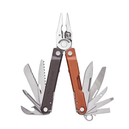 Leatherman Rebar Burnt Sienna 4" Multi Tool 17 Functions