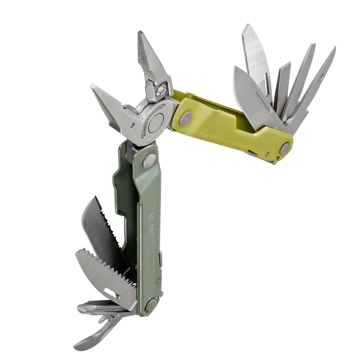 Leatherman Rebar Mossy Slate 4" Multi Tool 17 Functions