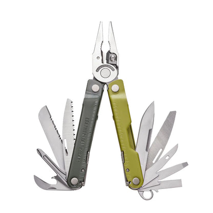 Leatherman Rebar Mossy Slate 4" Multi Tool 17 Functions