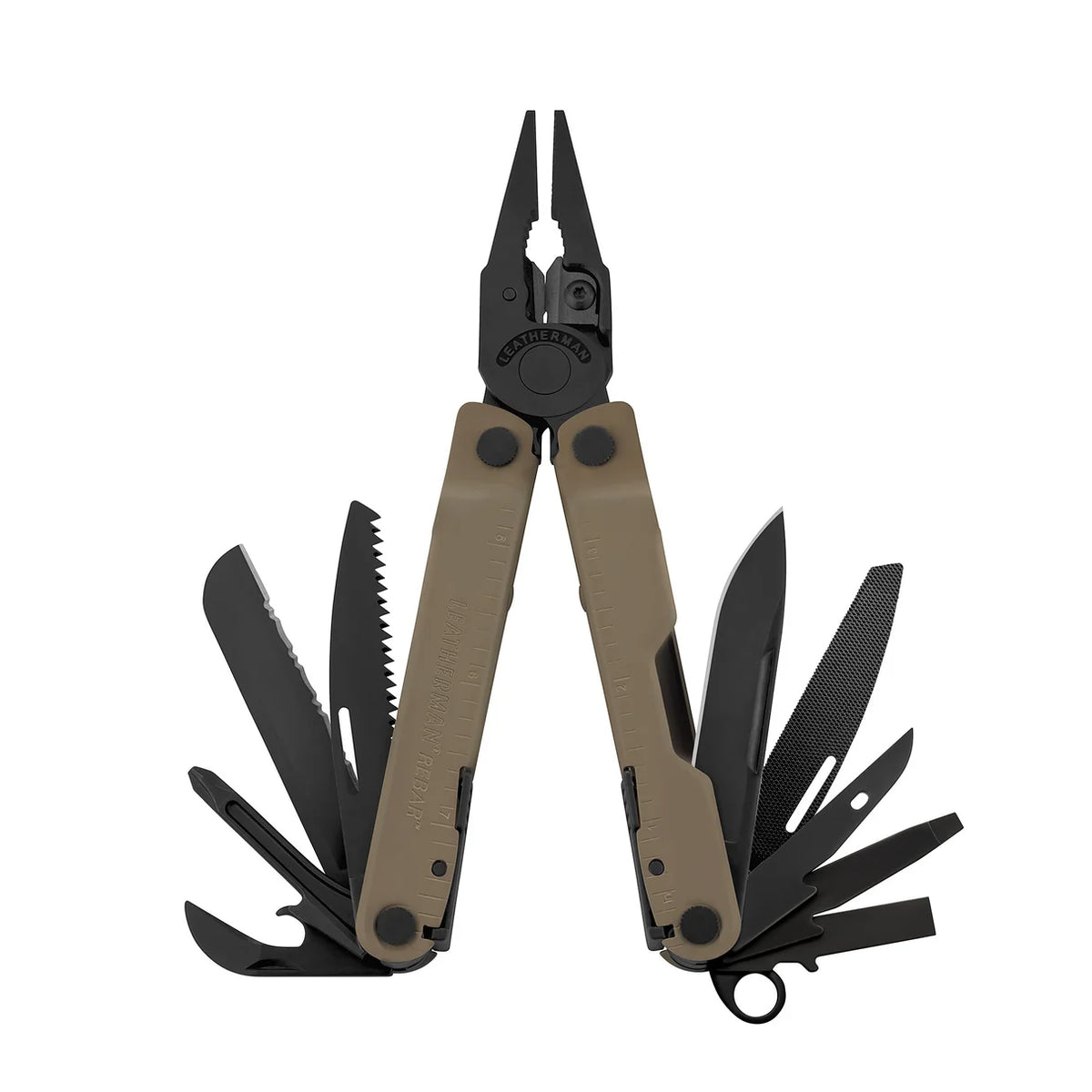 Leatherman Rebar Coyote Tan 4" Multi Tool 17 Functions