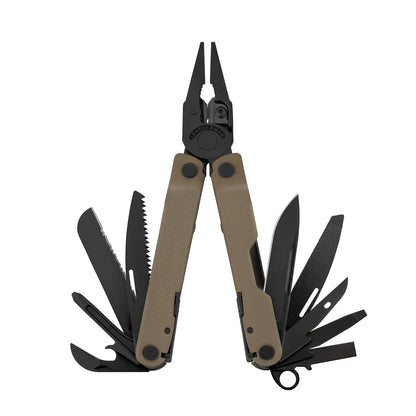 Leatherman Rebar Coyote Tan 4" Multi Tool 17 Functions