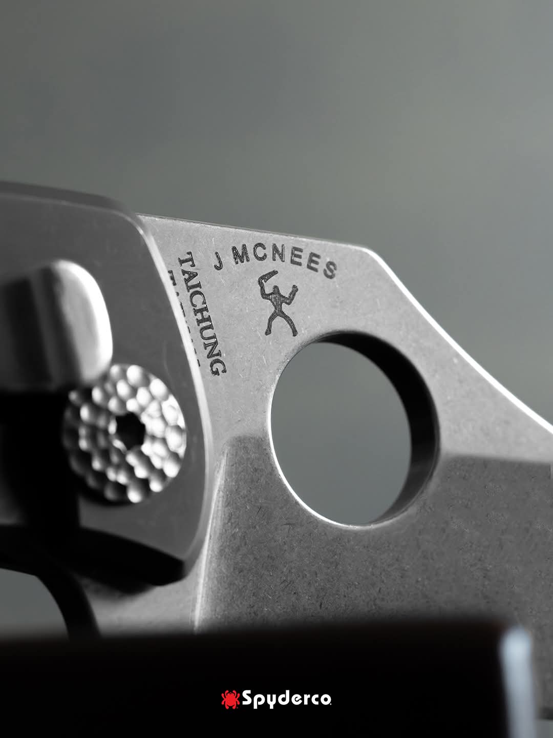 Spyderco McBee 1.52" CTS XHP Titanium Folding Knife - Jonathan McNees Design C236TIP