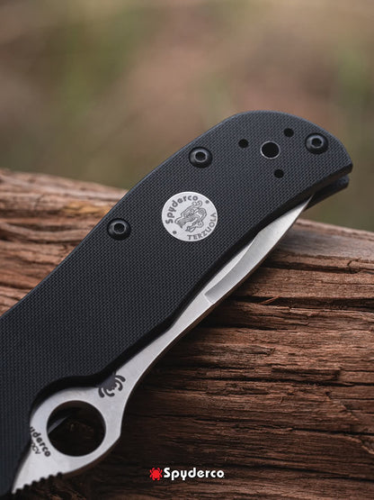 Spyderco Starmate Sprint Run 3.74" CPM 20CV G10 Folding Knife by Bob Terzuola C55G20CVP