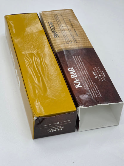TORN BOX SALE: KA-BAR Becker Campanion 5.25" Fixed Blade Knife with Kydex Sheath BK2 (Torn Box)