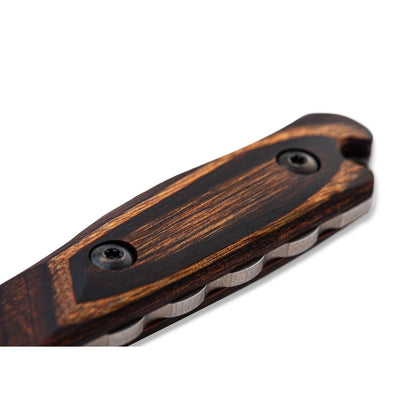 Benchmade 15016-2 Hidden Canyon Hunter 2.67" CPM-S30V Dymondwood Handle Fixed Blade Knife Leather Sheath