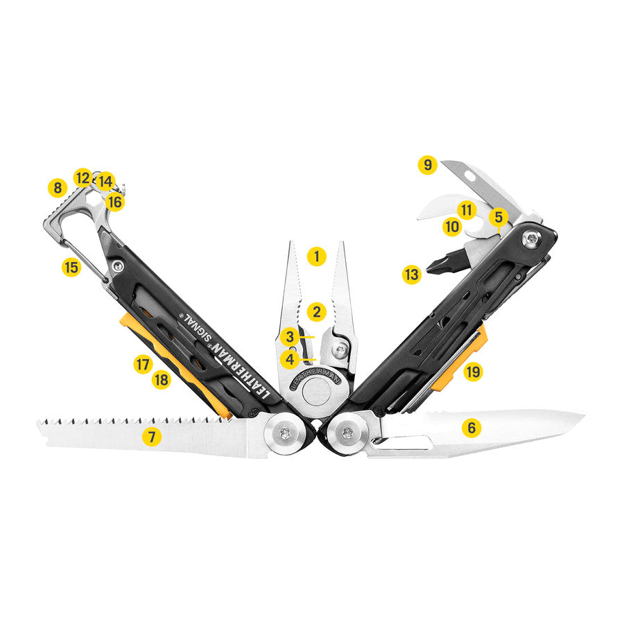 Leatherman Signal Tundrascape 4.5" Multi Tool with Nylon Sheath