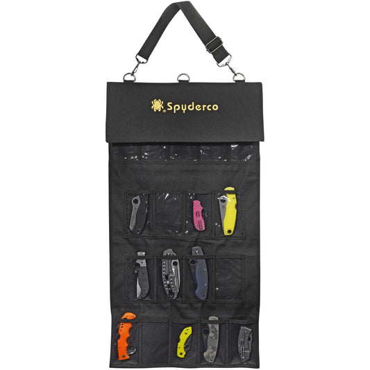 Spyderco SpyderPac Small SP2 Knife Storage Bag with 18 Pockets