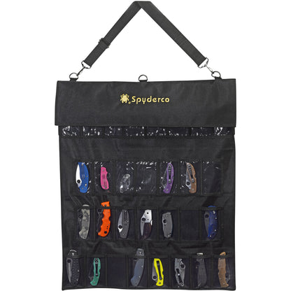 Spyderco SpyderPac Large SP1 Knife Storage Bag with 30 Pockets